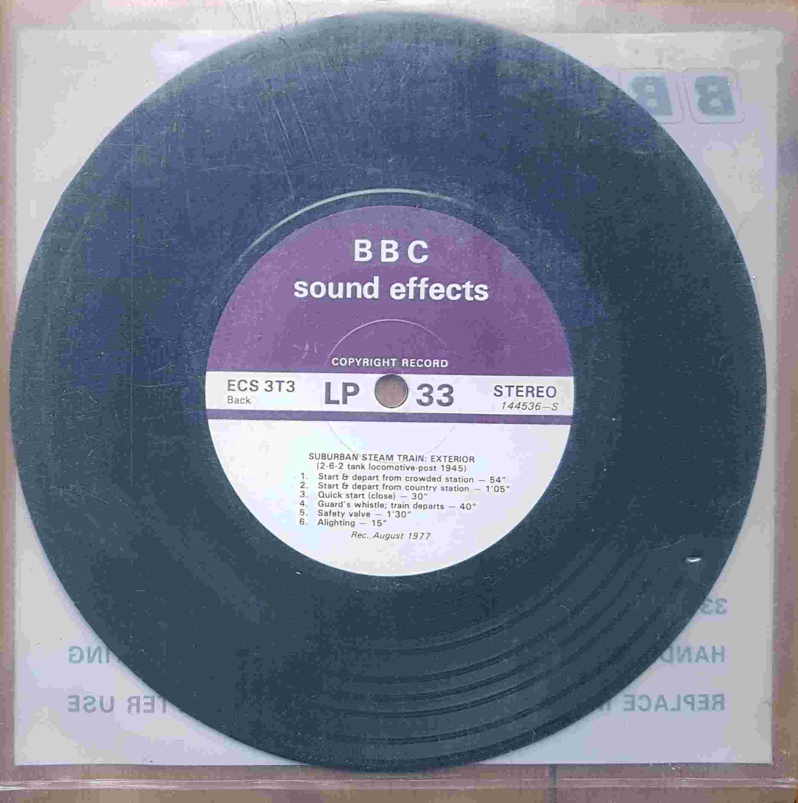 Back cover of ECS 3T3